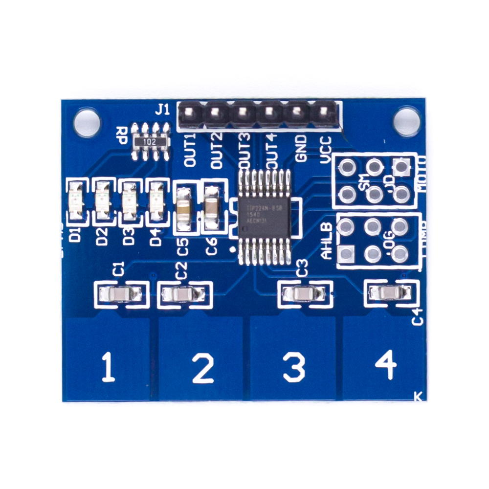 Сенсорная клавиатура 1*4 TTP224